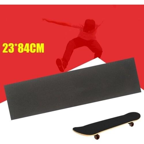 2020 New 84*23cm Wear-Resistant Thickening Skateboard 4 Wheel Sandpaper Griptape Large Deck Sandpaper Griptape For Skateboarding