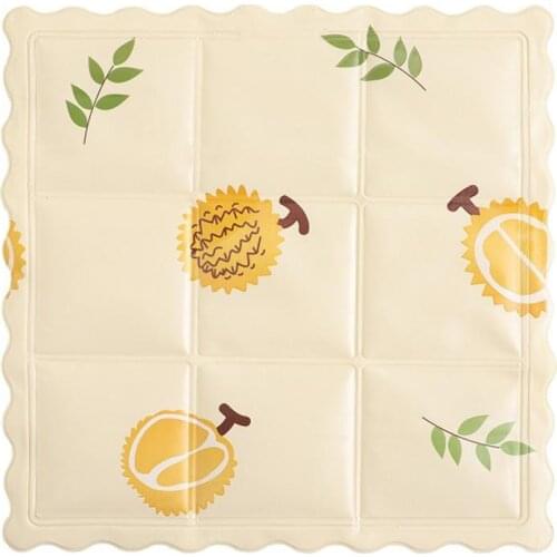 Cartoon Print Cooling Ice Pad Seat Cover Cushion Summer Cool Mat For Bedroom Living Room