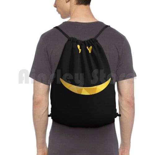 Still Chill Face Backpack Drawstring Bag Riding Climbing Gym Bag Meme Oof Funny Noob Game Gaming Youtube Cool Memes Dank