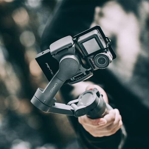 PGYTECH DJI Osmo Mobile 3 Stabilizer Gimbal Adapter Switch Mount For Gopro Hero 7 6 5 Action Camera Accessories