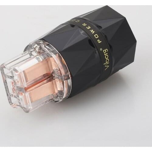 High quality Viborg VF523 C19 Pure Copper 20A AC Power IEC Connector Plug for 8MM Cable Wire