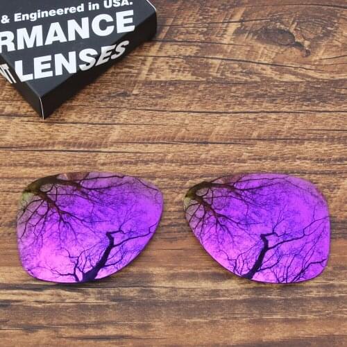 ToughAsNails Polarized Replacement Lenses for Oakley Dispatch 2 Sunglasses Purple Mirrored Color (Lens Only)