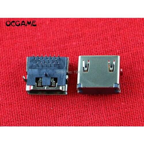 10PCS/LOT For Playstation 3 HDMI Socket Interface Connector For PS3 Slim CECH-2000 HDMI Port OCGAME