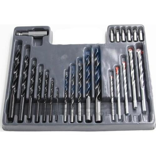 300pcs Assorted Carbon Steel Drill Bit Set Kit Expansion Screw Combination Tool For DIY Woodworking Wood Drilling W/Plastic Box