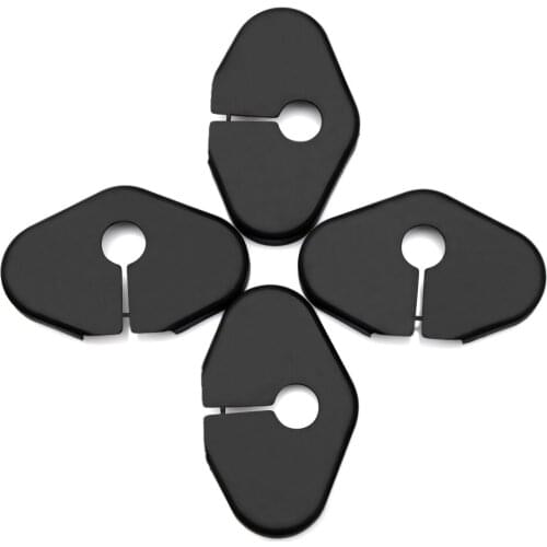 4pcs/set Car Door Lock Protective Cover Door Lock Buckle Decoration For Opel astra zafira insignia astra gtc 2010-2015