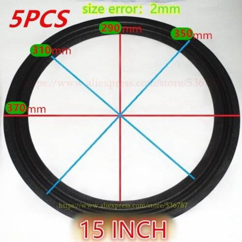 5PCS/lot 15 inchSpeaker surround woofer Repair parts Speaker Rubber edge for JBL woofer bass loudspeaker