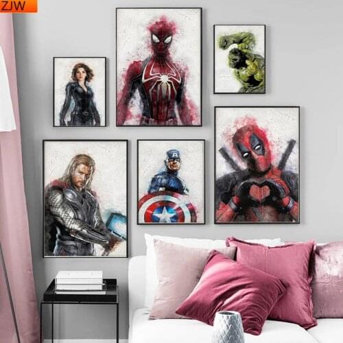 Marvel Superhero Avengers Diamond Mosaic Diamond Painting Diamond Mosaic DIY Full Diamond Embroidery Home Decor Disney
