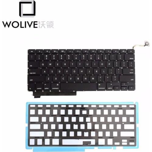 Wolive A1297 UK English Keyboard with backlight For MacBook Pro 17'' A1297 2009 2010 2011 2012