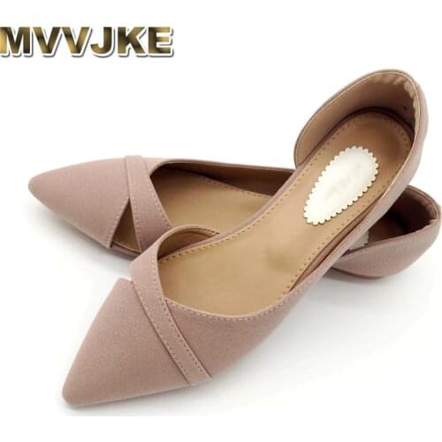 MVVJKE2019 Summer Fashion Shoes Woman Ballet Flats Women Soft Slip On Single Shoes Ladies shoes Footwear zapatos de mujer