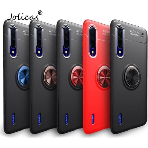 Smart Phone Covers For carcaso Xiaomi A3 Lite Magnetic Bracket Silicone Cover Soft TPU Cases sFor Mobile Xiaomi CC9 A3 Positivo
