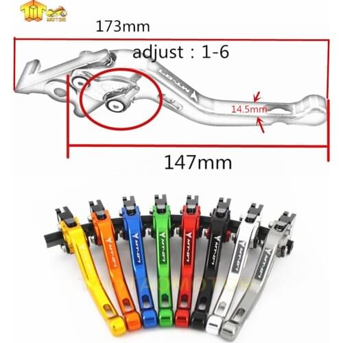 CK CATTLE KING Hot sales Logo MT-07 For YAMAHA MT-07 MT 07 FZ-07 2013 2014 2015 2016 CNC Aluminum Short Brake Clutch Levers