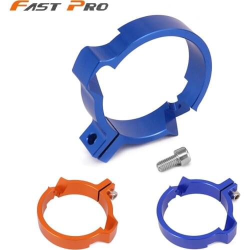 CNC Aluminum Exhaust Muffler Pipe Clamp Adaptation Flange For HUSQVARNA TC TE 250 TE300 TX300 TX 300 2017 2018 2019 Motorcycle