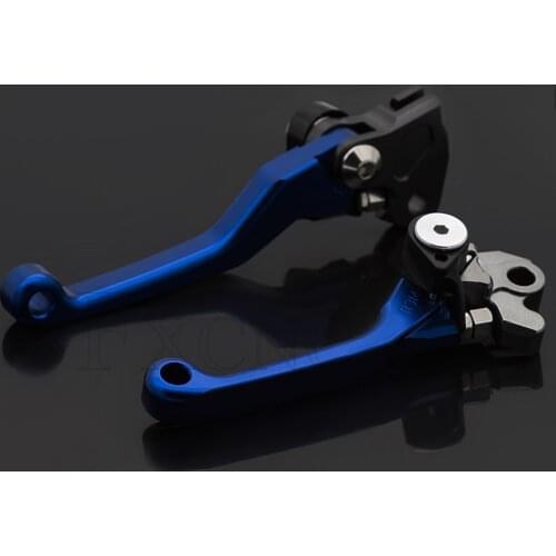 For YAMAHA WR250R WR250X SEROW 225 250 TTR250 XT250 XT250X TRICKER TTR250R DT230 LANZA CNC Pivot Dirt Bike Brake Clutch Lever
