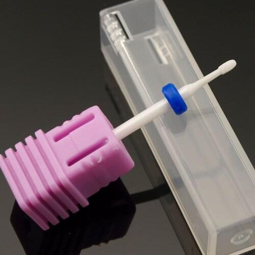 EasyNail~Medium Super quality Nail Drill Bit nail file Ceramic Nozzle Gel remover Nail Cleaner Millings Bit