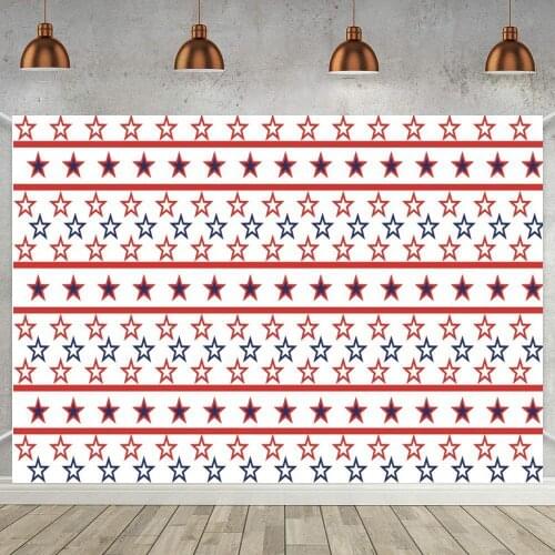 Repeated Stars Pattern Newborn Baby Birthday Gifts Background Photography Sriped Pets Doll Children Portrait Backdrops For Photo