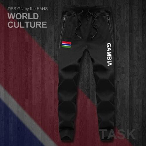 Republic of The Gambia GMB Gambian GM mens pants joggers jumpsuit sweatpants track sweat fitness fleece tactical casual nation