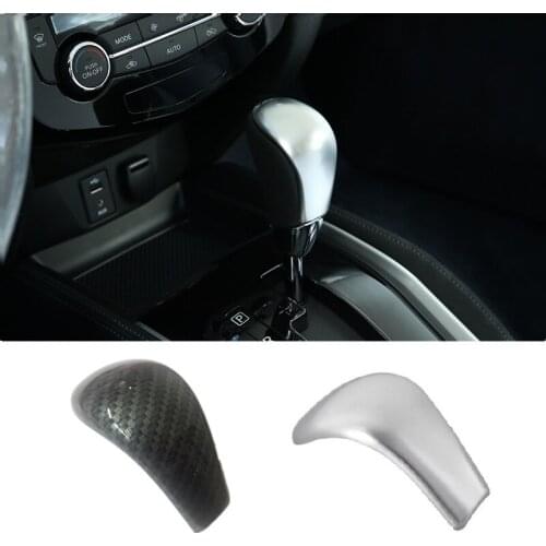 ABS Gear Shift Knob Sticker Suitable for Nissan XTrail X Trail Rogue T32 2014 2015 2016 for Qashqai J11 Car Sytling Accessories