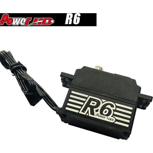 Original Power HD R6 7.5KG 7.4V Digital Servo For 1:12 Pan RC Cars Heli and Mono1 Boat