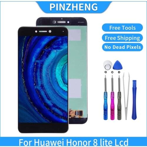 PINZHENG High Quality LCD For Huawei Honor 8 Lite PRA-TL10 PRA LX1 LX3 LCD Screen Digitizer Replacement Display Mobile Screen