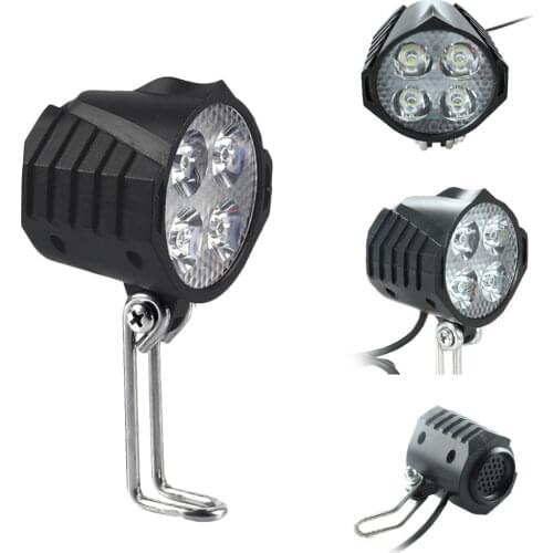 ARIKE Voltage: 12-80 V Headlight Ebike Headlight Bike Front Light Electric Bicycle LED Light Front Light with Horn