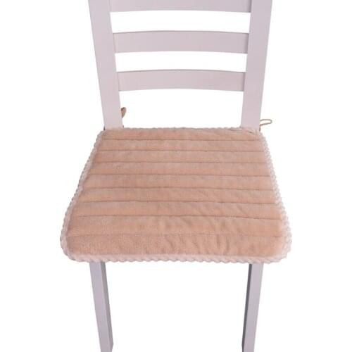 Trapezoidal Soft Seat Cushion Anti-slip Camputer Chair Cushion Pad Winter Thicken Jirong Chair Seat Home Decor Mat Cushion Pad