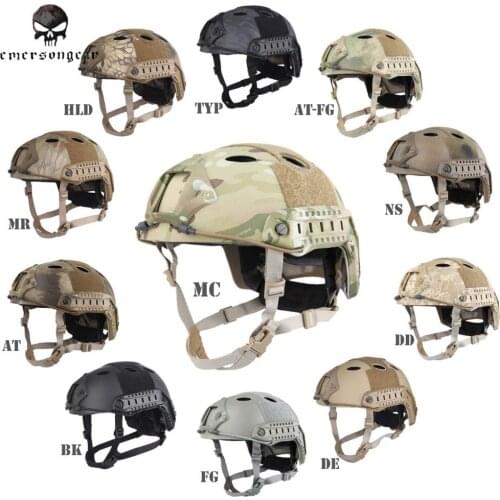 Military Airsoft Helmet Combat EMERSON Fast Helmet PJ Type EM5668