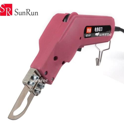 220V Handheld Thermal Electric Knife Adjustable Cutting Tool Professional Fabric Thermal Cutting Equipment