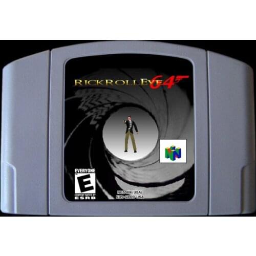 64 Bit Games ** RICKROLLEye 007 ( English USA Version!! )