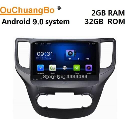 Ouchuangbo car head unit gps navi bluetooth for Changan CS35 support USB SWC 4 Core CPU 1080P video wifi android 9.0 system