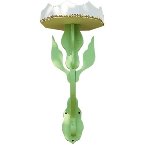 Flower Shape Handmade Wall Decor Shelf Wood