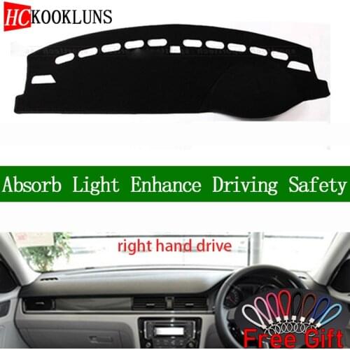 For Volkswagen bora 2013 2014 2015 2016-2018 Right Hand Drive Dashboard Cover Car Stickers Dash Mat Carpet Interior Accessories