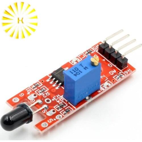 KY-026 Flame Sensor Module IR Sensor Detector For Temperature Detecting Suitable
