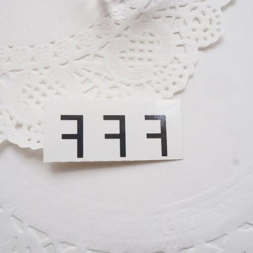 Heresy interrogation FFF LOGO cosplay Animation Cartoon logo tatoo tattoo Sticker XR117