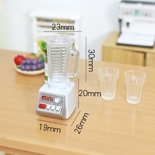 1/6 Scale Dollhouse Miniature food Juicer or Cup for ob11 BJD blyth barbies Doll house Kitchen Furniture Accessories