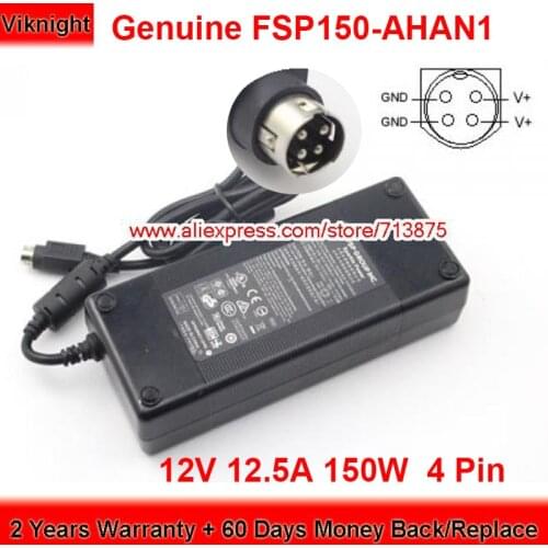Genuine 150W Charger FSP150-AHAN1 AC Adapter 12V 12.5A for Octane LATERAL X Power Supply