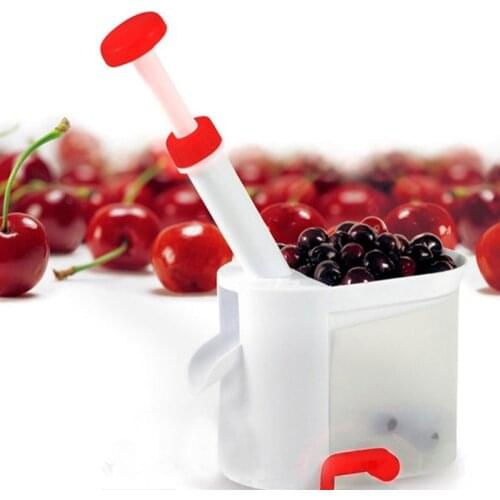 Cheery Pitter Seed Removing Tool Home Kitchen Office Travel Fruit Stone Extractor Remove Bones Fruit Cherry Cherries Pitter