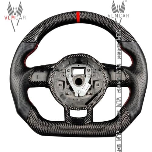 Private custom Audi carbon fiber steering wheel for R8/TT/S3
