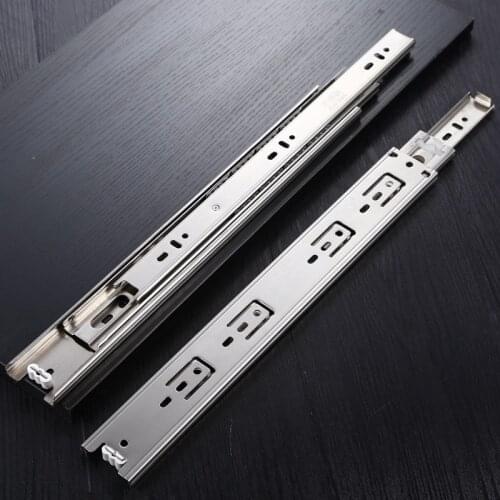 Ball Bearing Bayonet Drawer Slide with Hooks
