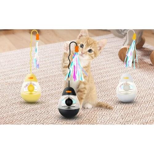 Tumbler Swing Toys For Cats Black Interactive Balance Mascotas Fidget Игрушки With Funny Pet Gatos Supplies Cat Accessories