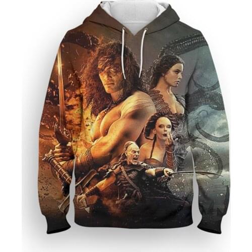 Marvel Conan 3D Printed Mens Hoodies Streetwear Spring Fashion Children Clothing Harajuku Style Womens Sweatshirts