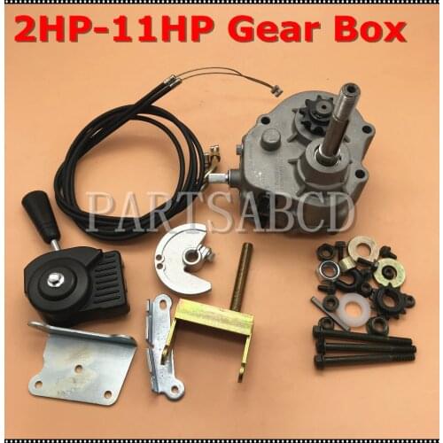 Universal Go Kart Forward Reverse Gear Box For 3/4" TAV2 30 40 41 12T 10T #35