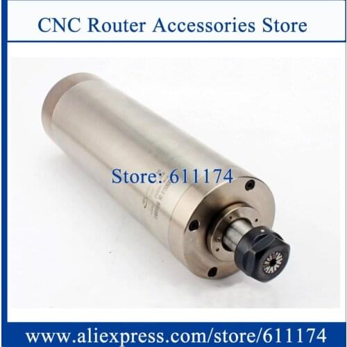 High Precision Metal milling spindle motor RH80DX-2.2/20 2.2Kw AC220V 24000rpm ER20 water cooled spindle motor with P5 Bearing