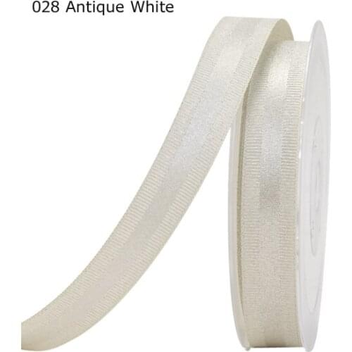 1-1/2 inch(38 mm)Silver Purl Grosgrain Edge Satin Ribbon for Party