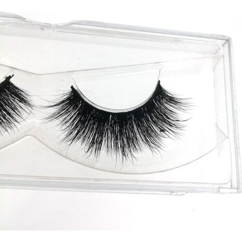 1 Pair 3D Mink Hair False Eyelashes Thick False Eyelashes European and American Eye Makeup Tools