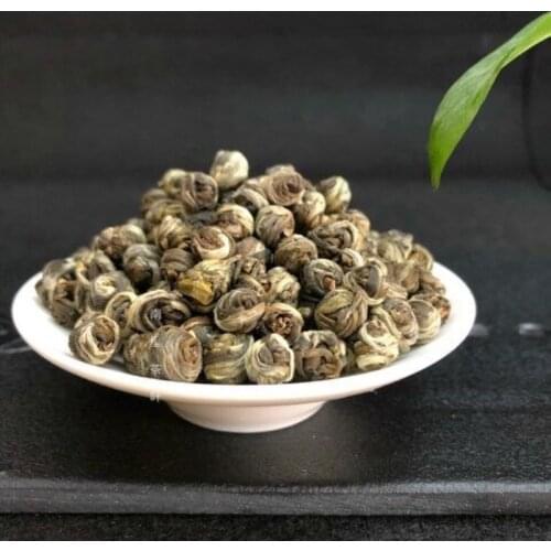 250g tea Natural Organic Fresh Chinese Top Jasmine Green Tea Jasmine Dragon Pearl Fragrance Flower Tea Kung Fu