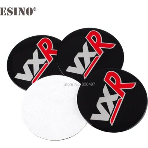 40 x Car Styling 3D Metal Chrome Aluminium Alloy Wheel Center Cap Stickers Wheel Hub Cap Decals Emblems Badges for Vauxhall VXR