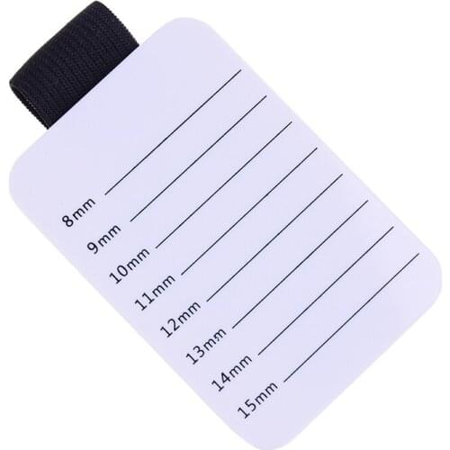 8-15mm Acrylic Lash Pallet Eyelash Extensions Lash Tile Palette with Belt Adhesive Glue Ceramic Holder Eyelash Extensions Tools