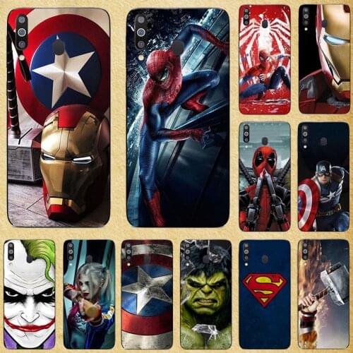 Super Hero Phone Case Cover For Samsung Galaxy A60 A 60 SM-A605F A605F A605 Soft Silicone Back Case For Samsung Galaxy A60 A 60