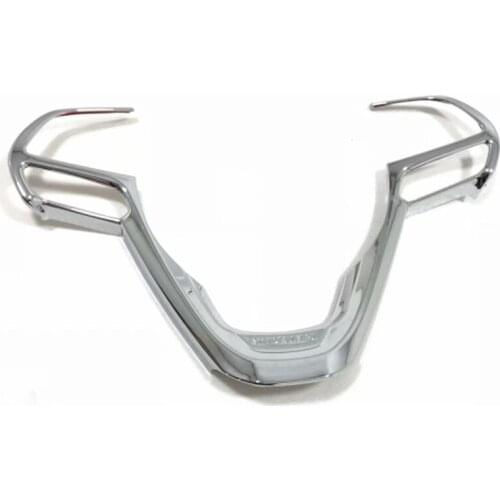 For Jeep Grand Cherokee 2014 2015 2016 2017 2018 Chrome Interior U-Shaped Steering Wheel Frame Cover Trim Mouldings Accessories