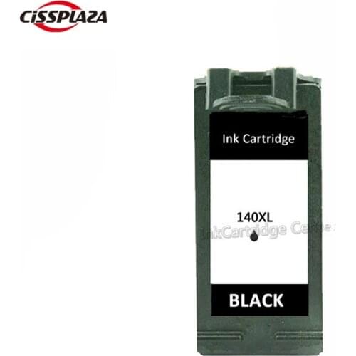 CISSPLAZA compatible For HP 140 XL Black Ink Cartridges for D5360 D5363 D4260 D4263 D4363 OfficeJet J6413 J5783 C4275 C4283